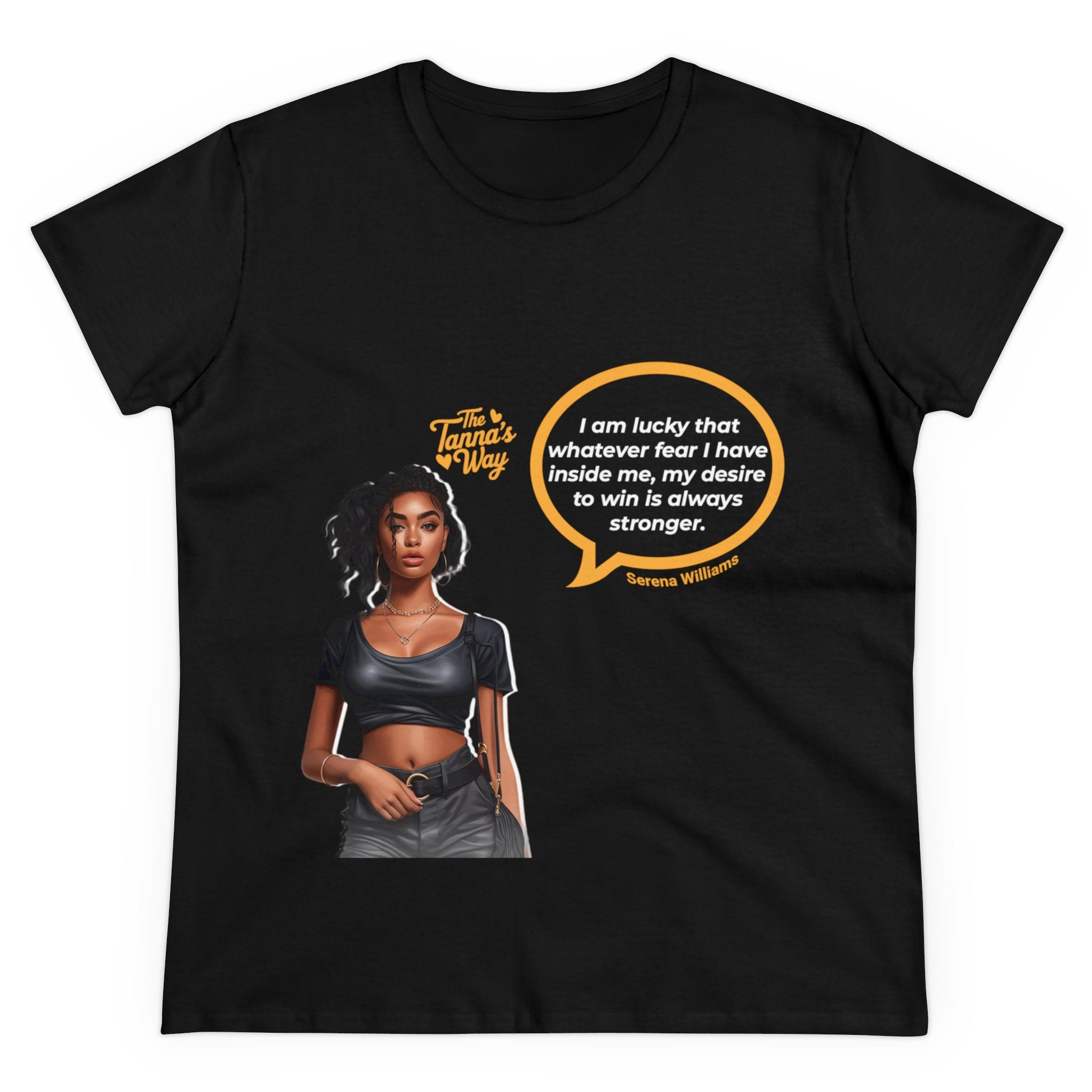 Serena Williams | Women's Midweight Cotton Tee